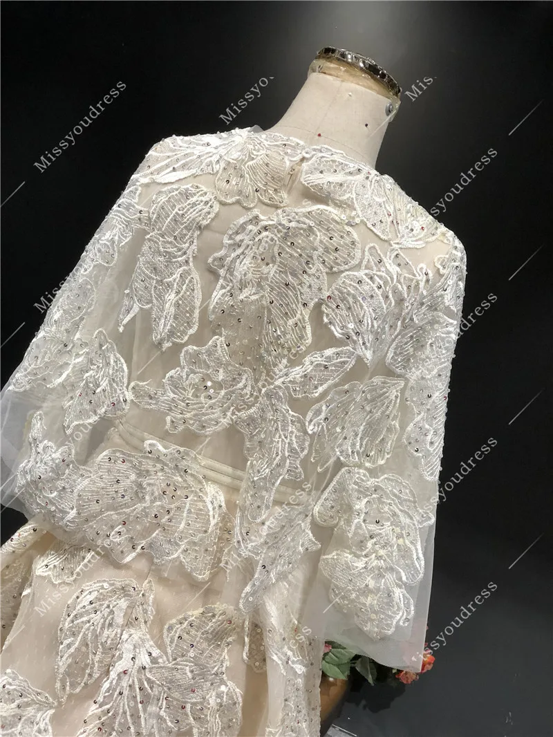 2021 вечерние платья 100% Real Pictures Champage Heavy Beading Cap Sleeves Short Length Prom Party Bridal Dancing Evening Dress