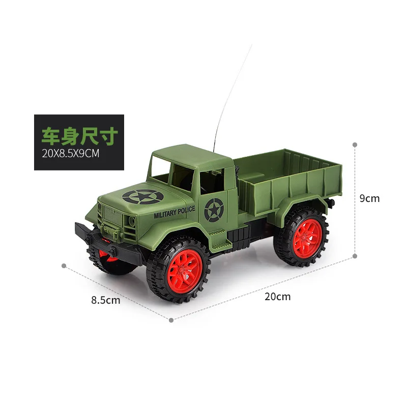 Радиоуправляемый армейский грузовик беспроводной пульт дистанционного