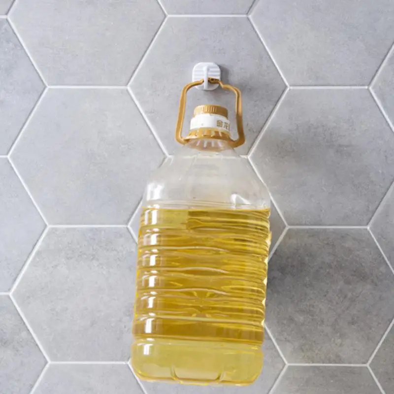 Многоцелевой настенный крючок прочный самоклеящийся декоративный кухонный для