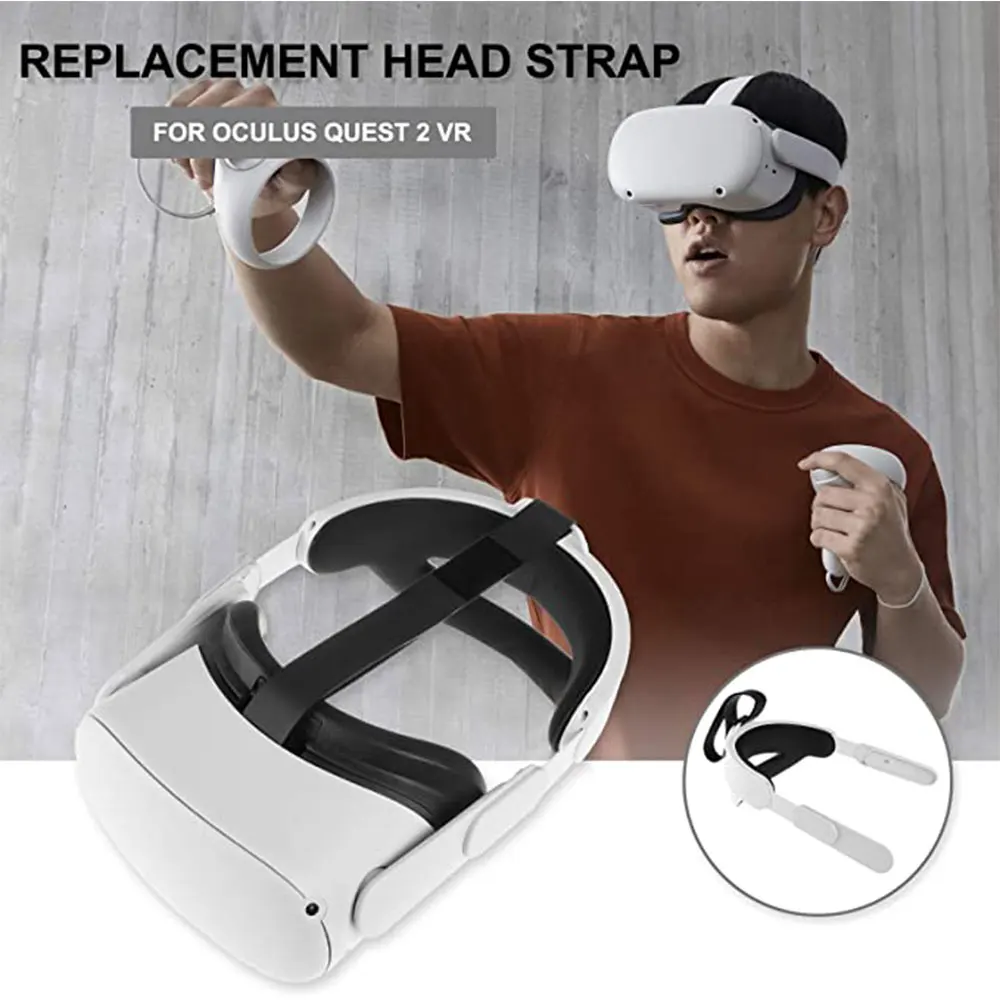 Регулируемый ремешок для головы 2021 Oculus Quest 2 Elite VR-гарнитуры улучшенная поддержка