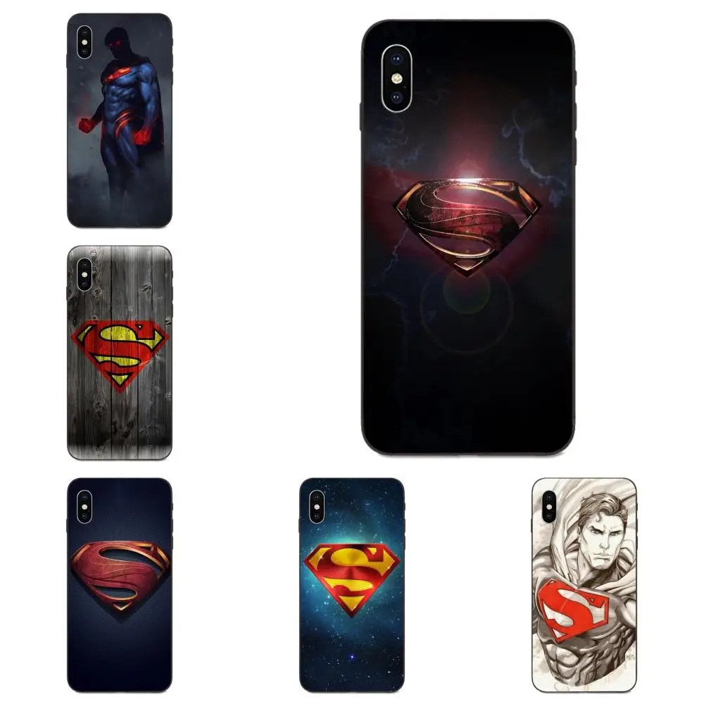 Мягкий Топ продаж Gloden Superman темно-синий для huawei nova 2 2S 3i 4 4e 5i Y3 Y5 II Y6 Y7 Y9 Lite Plus Prime Pro 2017