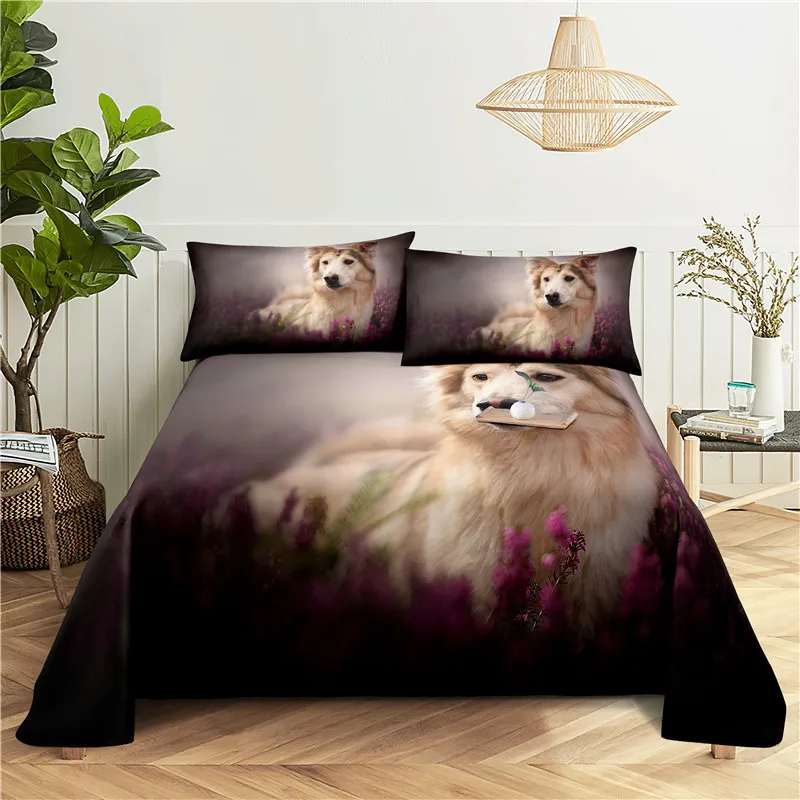 

Комплект постельного белья из полиэстера с цифровой печатью, 0,9/1,2/1,5/1,8/2,0 м