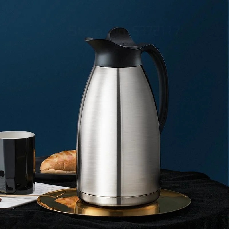 

3 liter Vacumm Thermal Kettle Heat Preservation Kettle Travel Home office 304#Stainless Steel European Thermos Bottle Drinkware