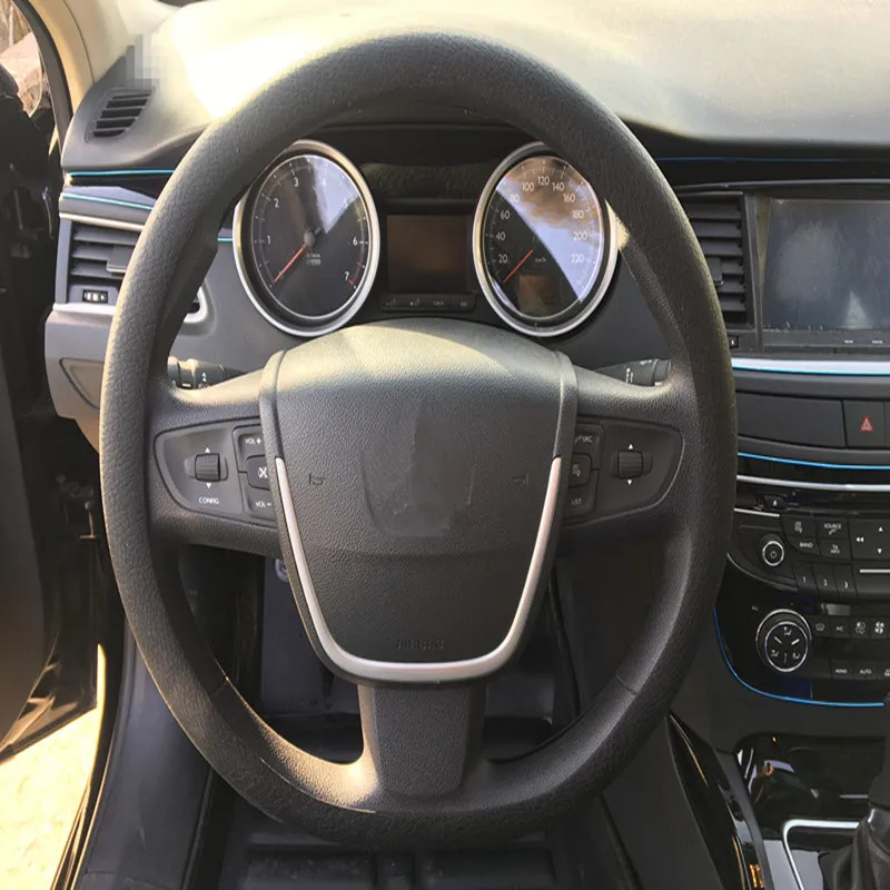 Новинка автомобильный Стайлинг чехол на рулевое колесо автомобильные