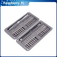 itinit r130 raspberry pi accessories magnetic s2 steel screwdriver bit set for electronics raspberry pi repair tool kit