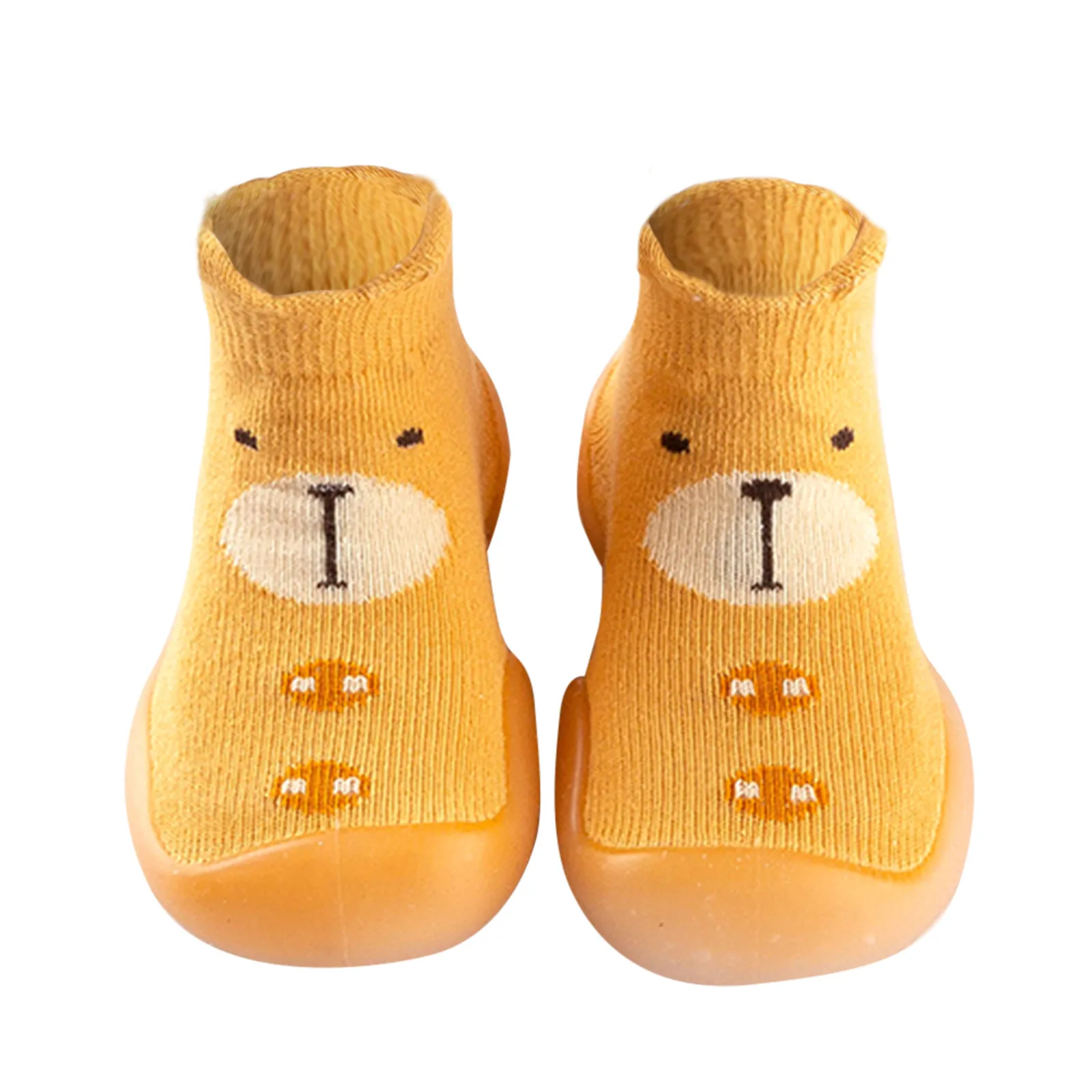 

TELOTUNY Toddler Baby Girls Boys Cartoon Animal Socks Shoes Slippers Prewalker Children Soft Sole Outdoor Baby Shoe Knit Booties