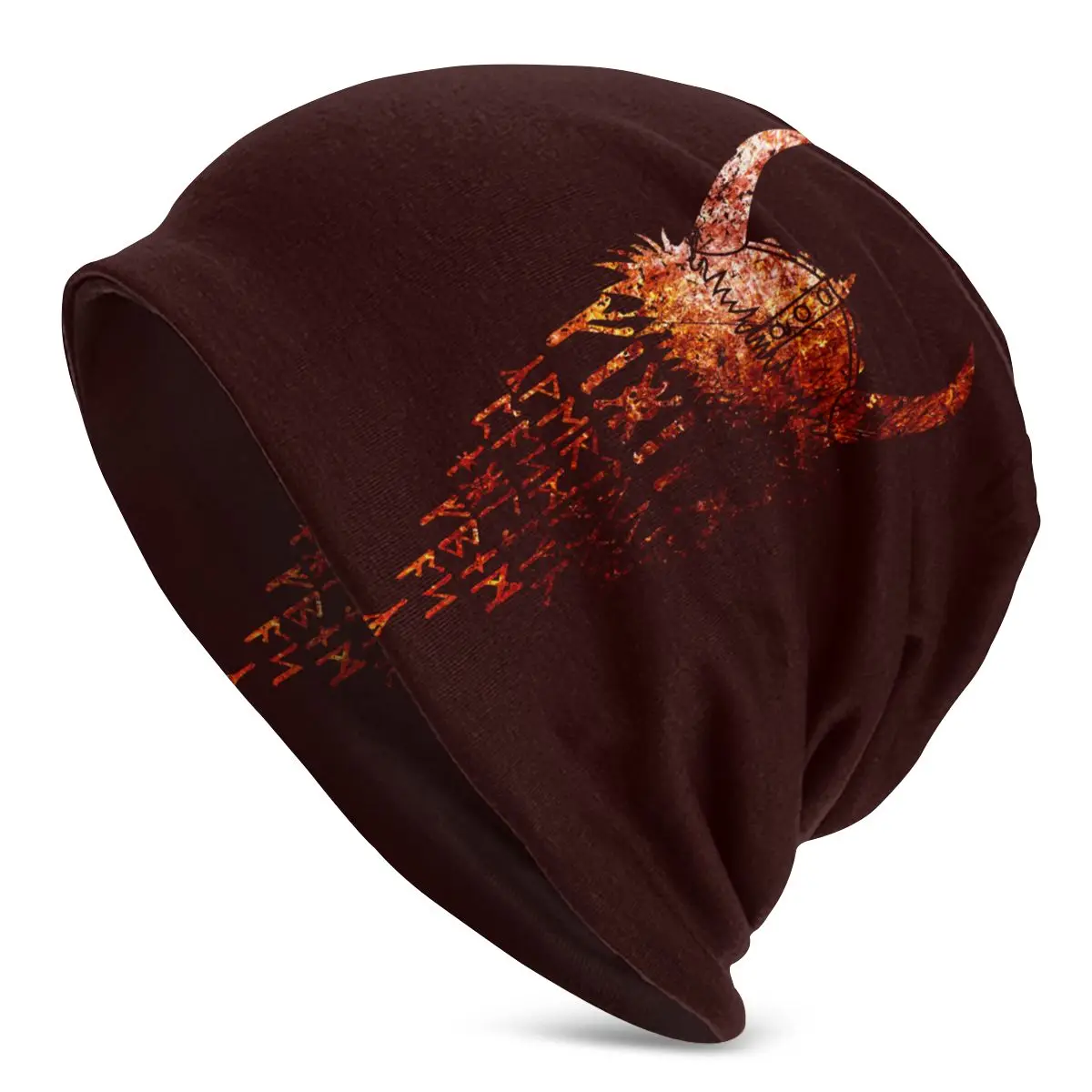 

Bonnet Hats hip hop Adult Men's Knit Hat Viking Beard Vikings caps Funny Graphic Unisex R339 Skullies Beanies Caps
