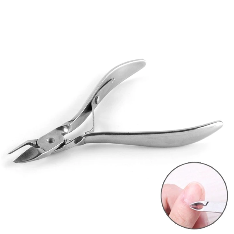 

Лак для ногтей ножницы для кутикулы Nipper вросшие ногти для ног "францзуский маникюр" резак клиппер с кромкой DeadSkin жидкость для снятия