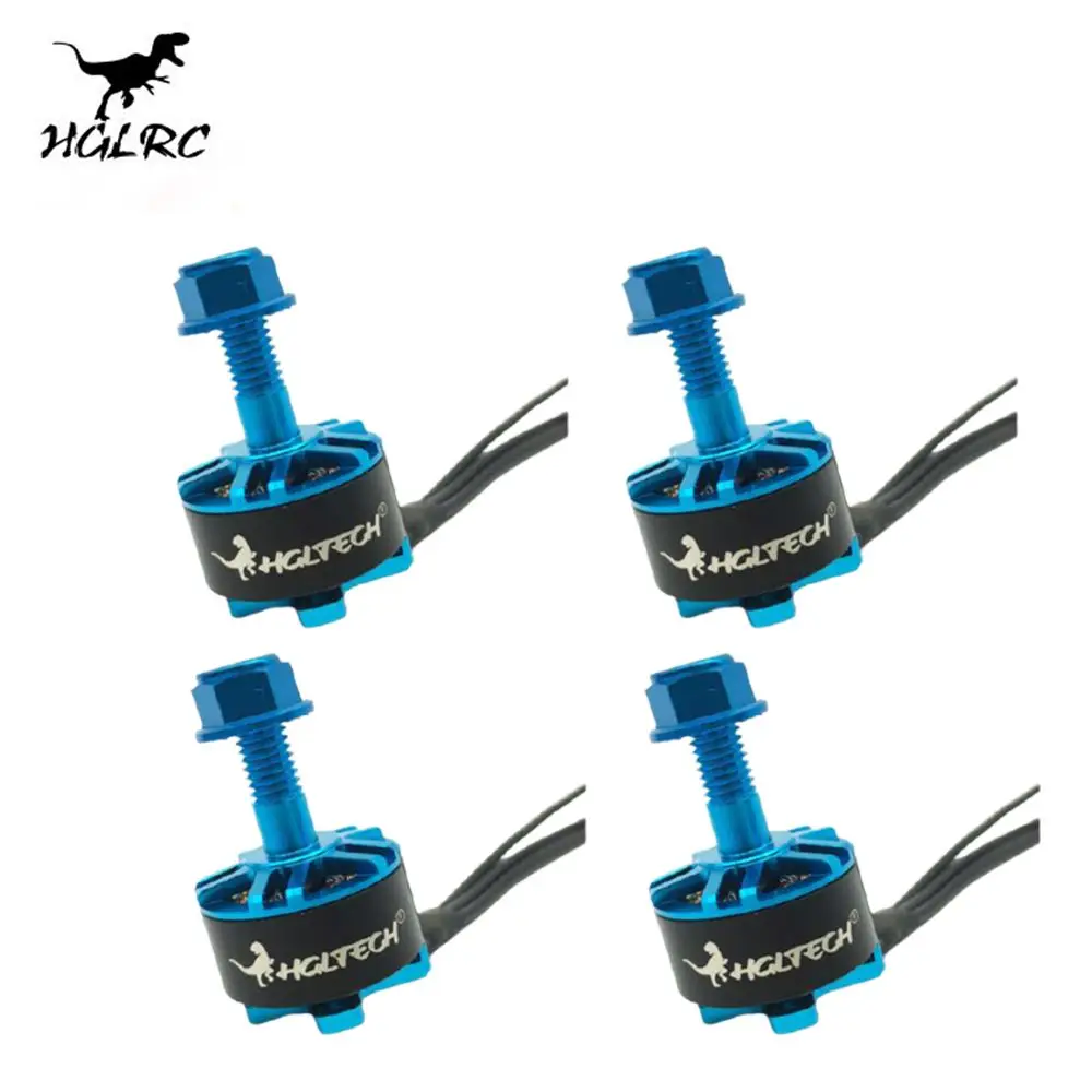 

4PCS HGLRC Flame 1407 3600KV 3-4S Brushless Motor for 3 Inch RC Drone FPV Racing RC Quadcopter RC Parts DIY Accs Replacement