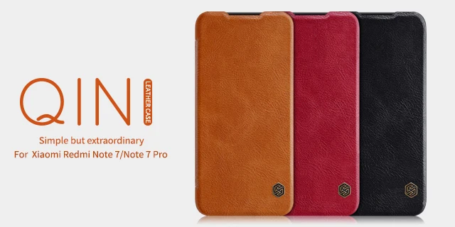 Для xiaomi redmi note 8 pro Чехол Nillkin Qin PU Флип кожаный чехол-кошелек задняя крышка для redmi note 5 pro/6 Pro/7 Pro/8 Pro Чехол
