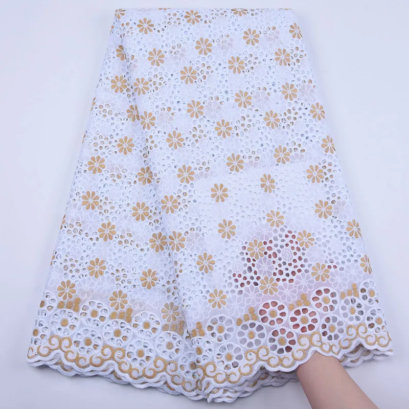 Кружевная ткань 100% хлопок швейцарская вуаль для свадьбы | Дом и сад