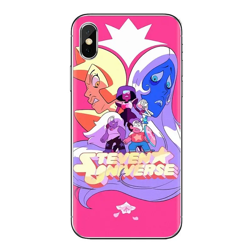 Прозрачные мягкие чехлы с мультипликационным принтом Steven Universe для Xiaomi Redmi 4A S2 Note 3