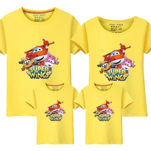 Dad Mom Kids Summer T-Shirts Mother and Daughter Tops Mommy And Me Clothes Papa Mama And Bebe Gifts Family Matching Clothes