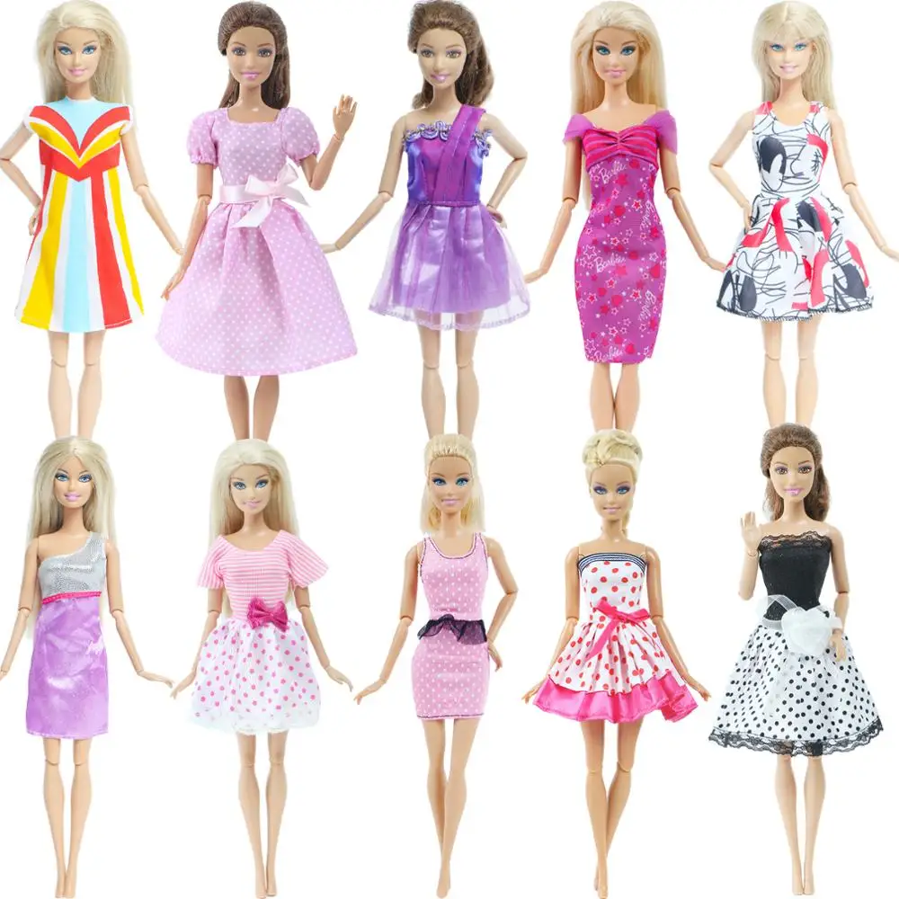 12 шт. на выбор свадебное платье ручной работы юбка принцессы Одежда для куклы