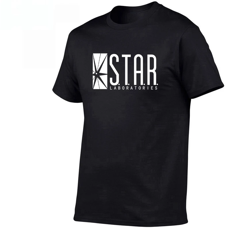 2018 модная уличная хлопковая Футболка со звездными лабораториями мужские