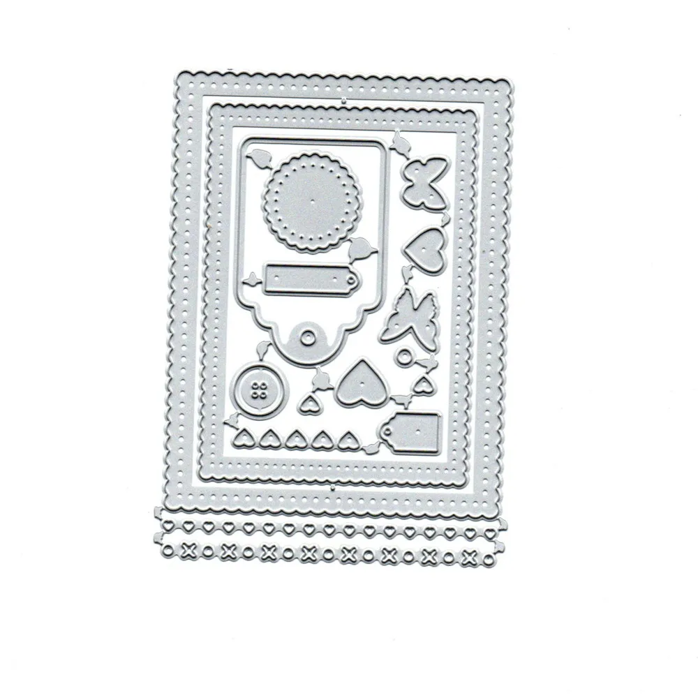 Изящные женские металлические штампы для рукоделия девушек формочки штамповки