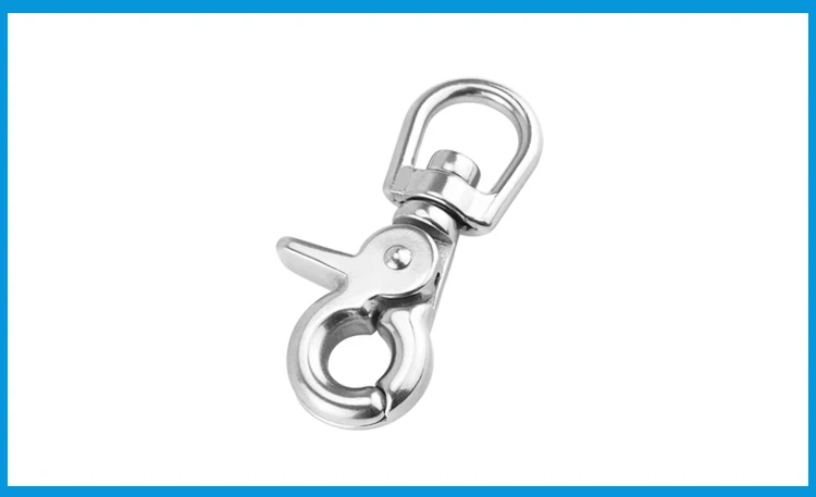 2X BSET MATEL сумка из нержавеющей стали 316 Вертлюг карабины застежки плетеные