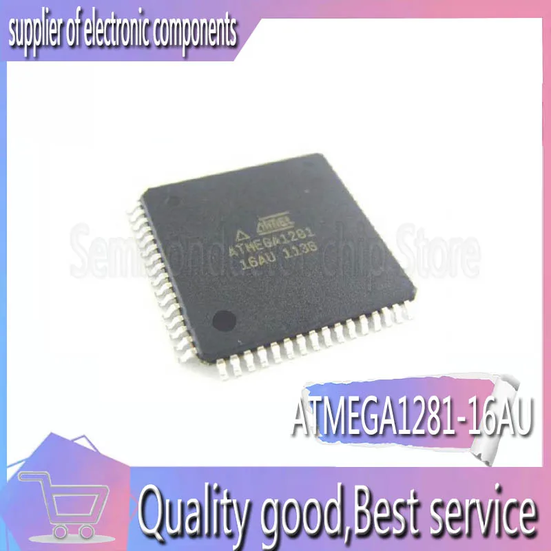 

Brand new genuine ATMEGA1281-16AU ATMEGA1281 package TQFP-64 original spot
