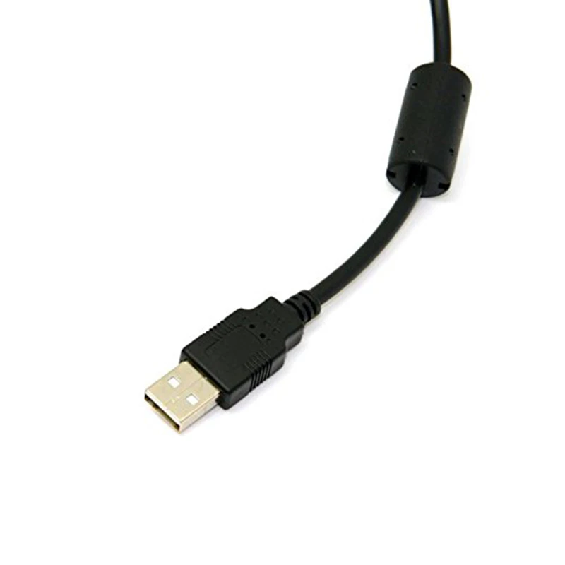 Mini USB B Type 5pin Male Right Angled 90 Degree to 2.0 Data Cable with EMI Ferrite Core 5 Meters | Электроника