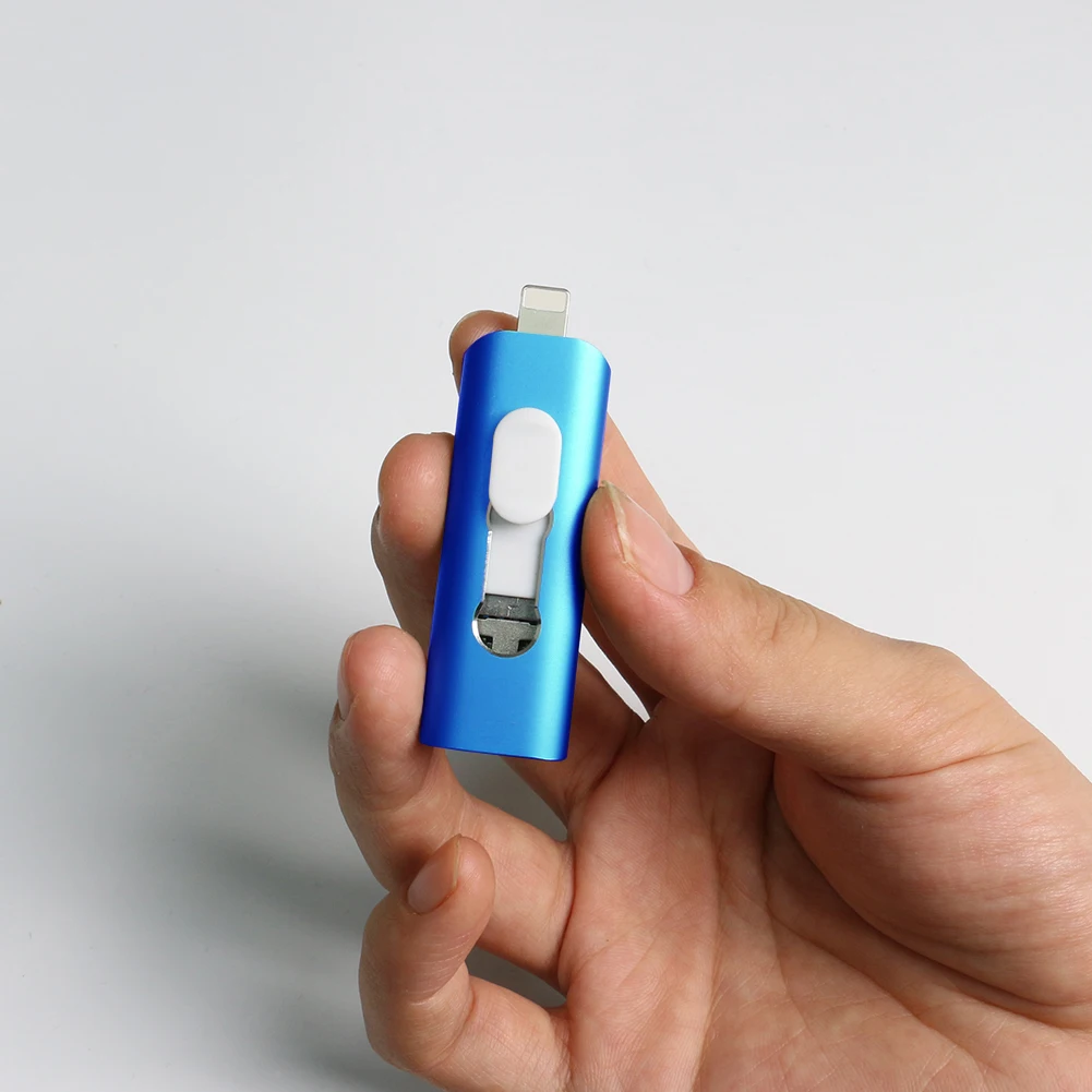 

BRU 3in1 USB3.0 Flash Drive 64GB 128GB OTG Pendrive for iPhone iPad for TYPE C Android Phone Pen Drive 256GB Flash Memory Stick