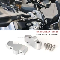 motorcycle handle bar riser for street triple 765 rs r clamp extend handlebar adapter mount 765rs 765r