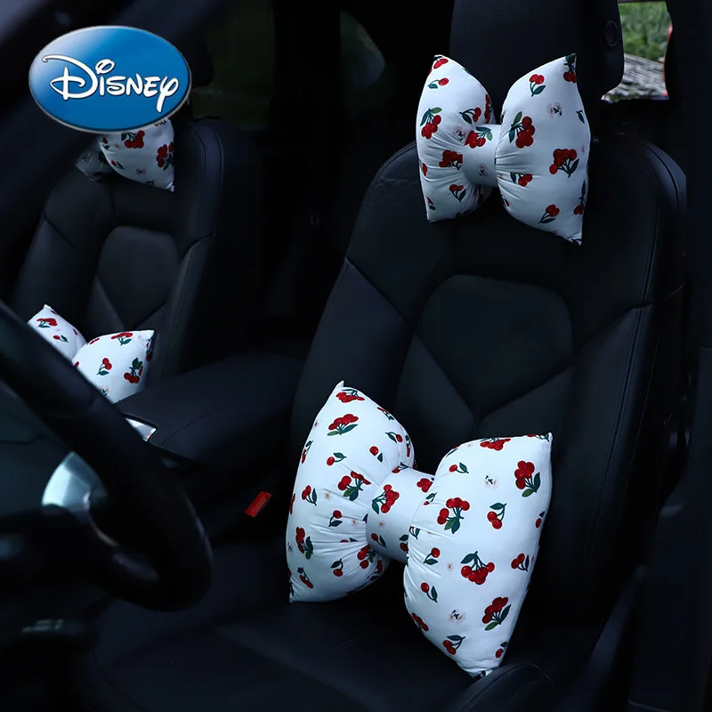 

Disney car headrest cute cartoon fugitive princess bow neck pillow pillow four seasons universal creative car fatigue pillow