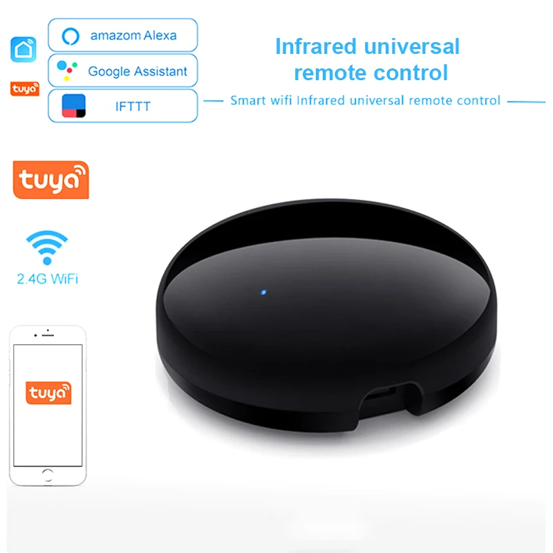 Умный пульт дистанционного управления Tuya инфракрасный Wi Fi с поддержкой Alexa Amazon