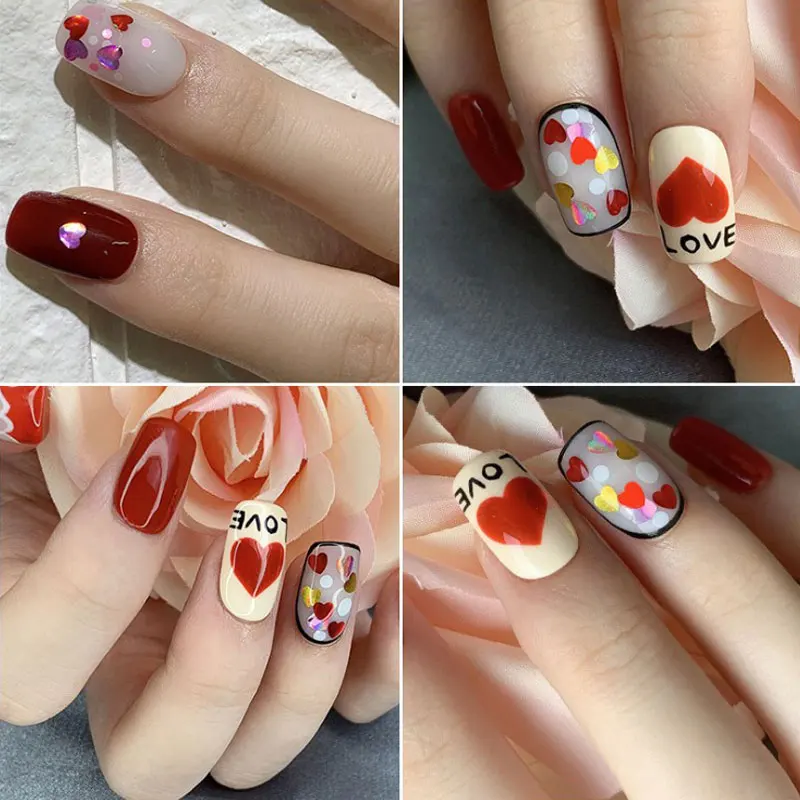 Голографические блестки лазерные 3D наклейка для искусства ногтей | Красота и