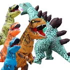 Костюм надувной в виде динозавра тирекса для вечерние, маскарадный костюм аниме на Хэллоуин для взрослых и детей, мультяшный динозавр