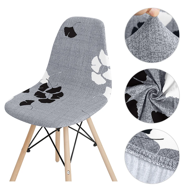 1/2/4/6 Универсальный Размеры набивные ткани в виде ракушки эластичные чехлы на