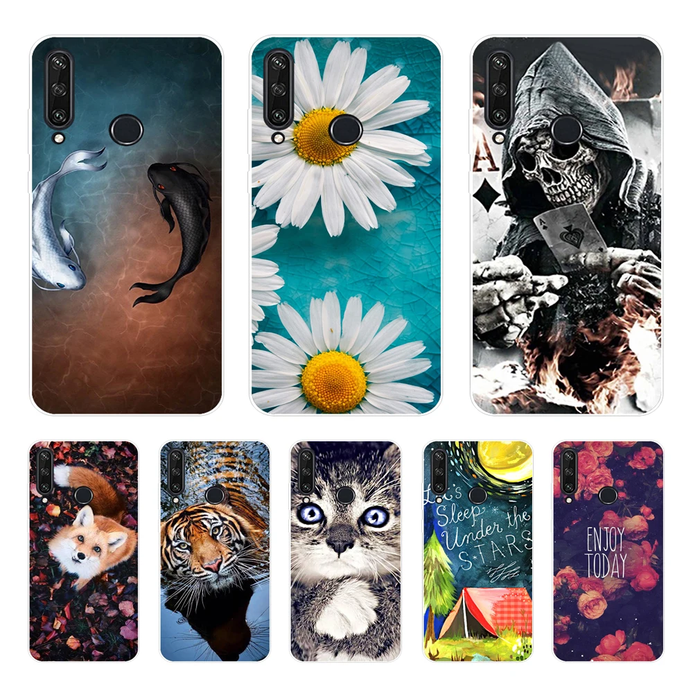 Чехол для Huawei Y6P 6,3 дюйма, мягкий силиконовый чехол из ТПУ для телефона Huawei y6p 2020 Y 6P, задний бампер huaweiy6p, чехол
