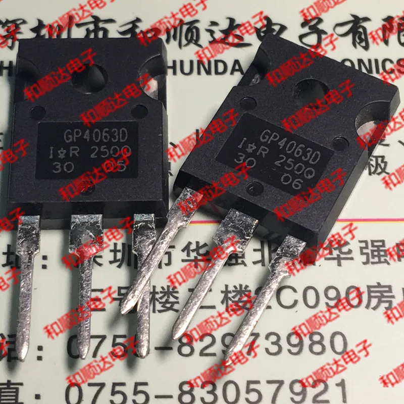 10 шт./лот GP4063D IRGP4063D новые имеющиеся в наличии 247 600V 96A | Электроника