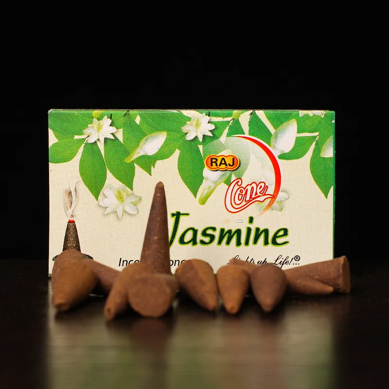 Ароматы для дома ручная работа индийские Ароматические конусы из жасмина башня