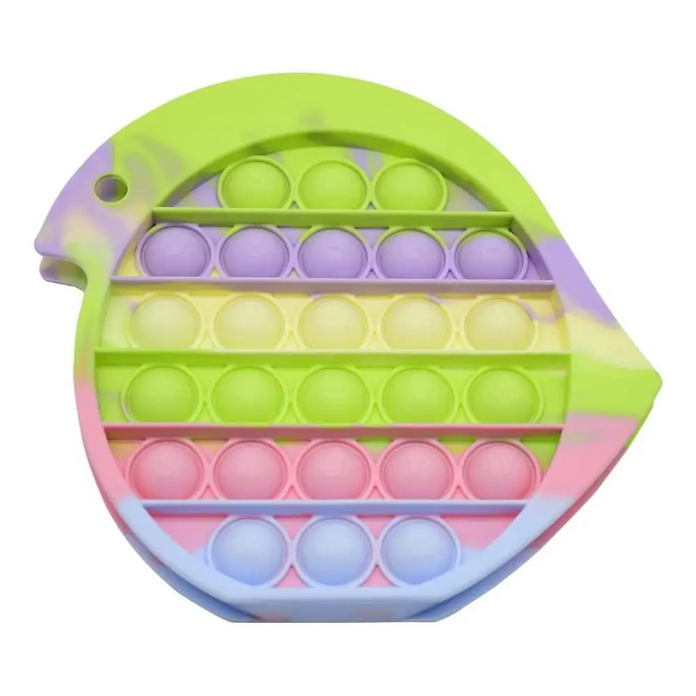 

Bubble Dimple Sensory Fidget Toy Washability Silicone Stress Reliever Toy For Kids Adults Autism Needs