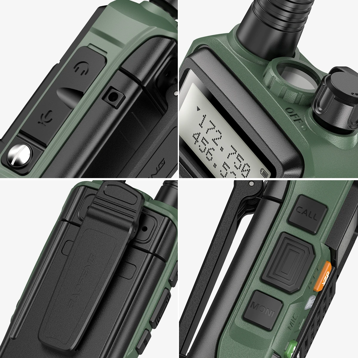 2 шт. высокомощная двухсторонняя радиостанция Baofeng UV-S9 PLUS 10 Вт VHF/UHF для охоты -