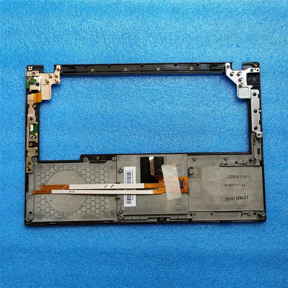 new original for lenovo thinkpad x250 x250i x240 palmrest cover upper case3three keys touchpadfingerprintcable00ht390 01yu100 free global shipping