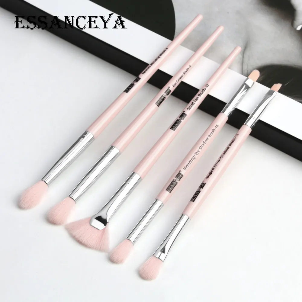 Набор кистей для макияжа ESSANCEYA Pro 3/5 шт. блендер глаз тени бровей маленькая Веерная