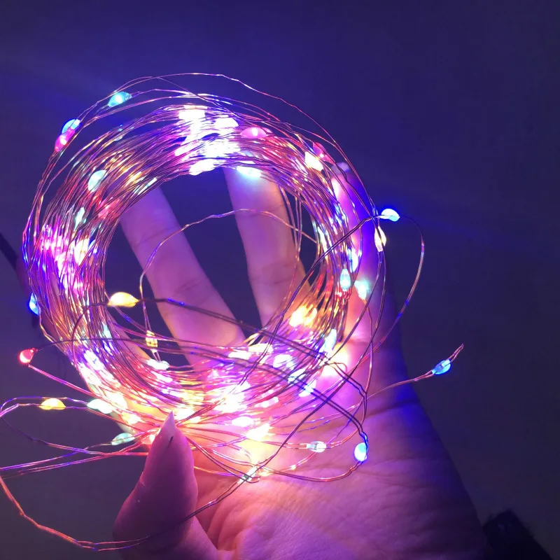 Проводная лампа евро КОД плагин медные струны DC головки Свадебный Фонарь