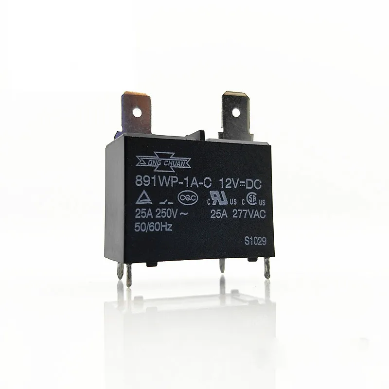 5 шт. высокомощное специальное реле для кондиционера водонагреватель 891WP-1A-C 12VDC