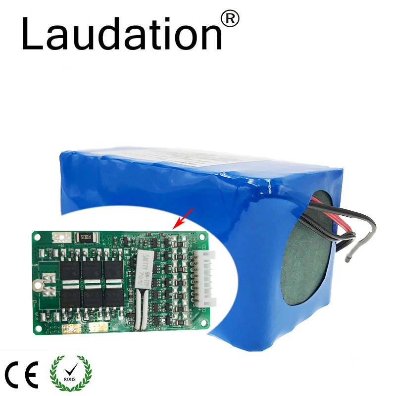 Laudation 24V 8ah литиевая батарея электрического велосипеда высокого качества 29 4v8000mah 7S