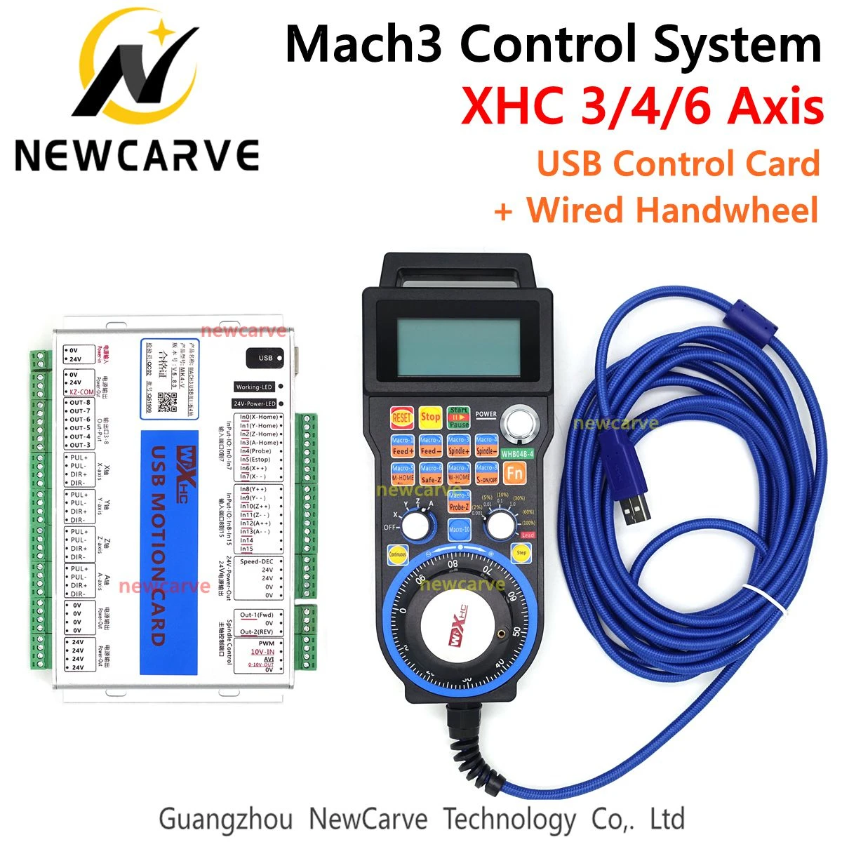 XHC Mach3 USB коммутационная плата, возраст: 3, 4, 6 оси MKX-V 5 поколения USB движения Управление карты 2 МГц Поддержка Windows 7,10 NEWCARVE