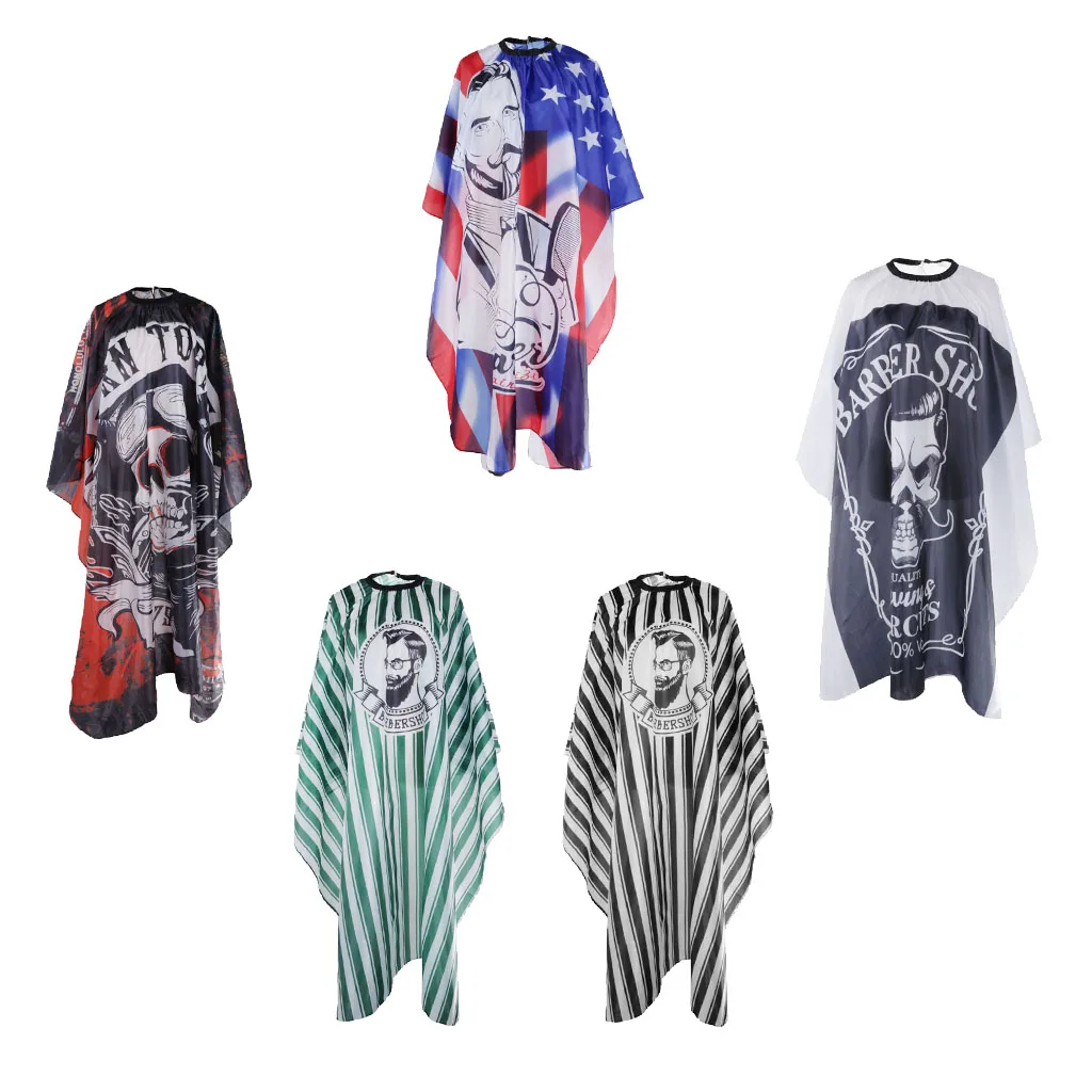 

Professional Hair Salon Cape, Water-Resistant Adjustable Hairdressing Capes,