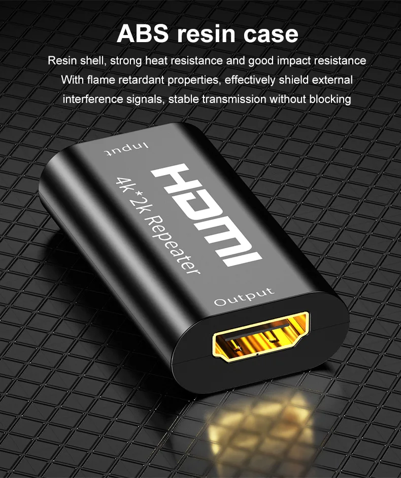 40 м 130 футов 4K 2K HDMI-совместимый кабель ретранслятор сигнала усилитель бустер