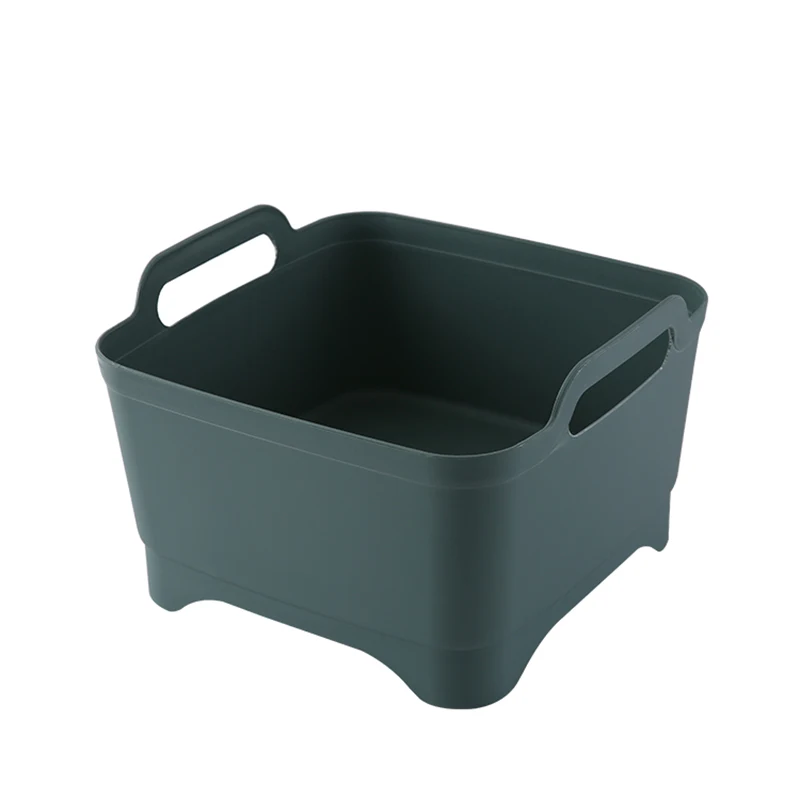 

Dishwashing Bowl with Bottom Drain Plug Dishpan Wash & Drain Kitchen Sink Supplies WWO66