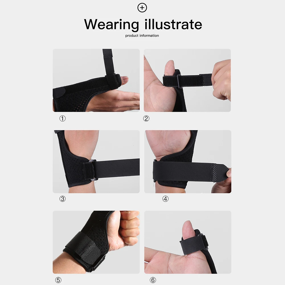 

Adjustable Finger Holder Protector Brace Medical Sports Wrist Thumbs Hands Arthritis Splint Support Protective Guard Stabiliser