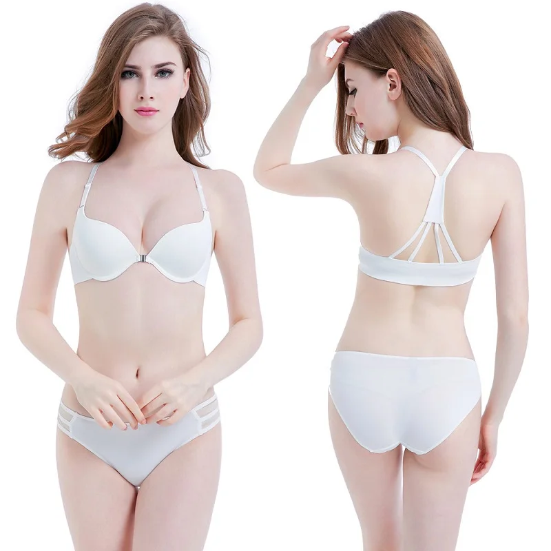 Быстрая доставка кружевной бесшовный сексуальный комплект с бюстгальтером пуш