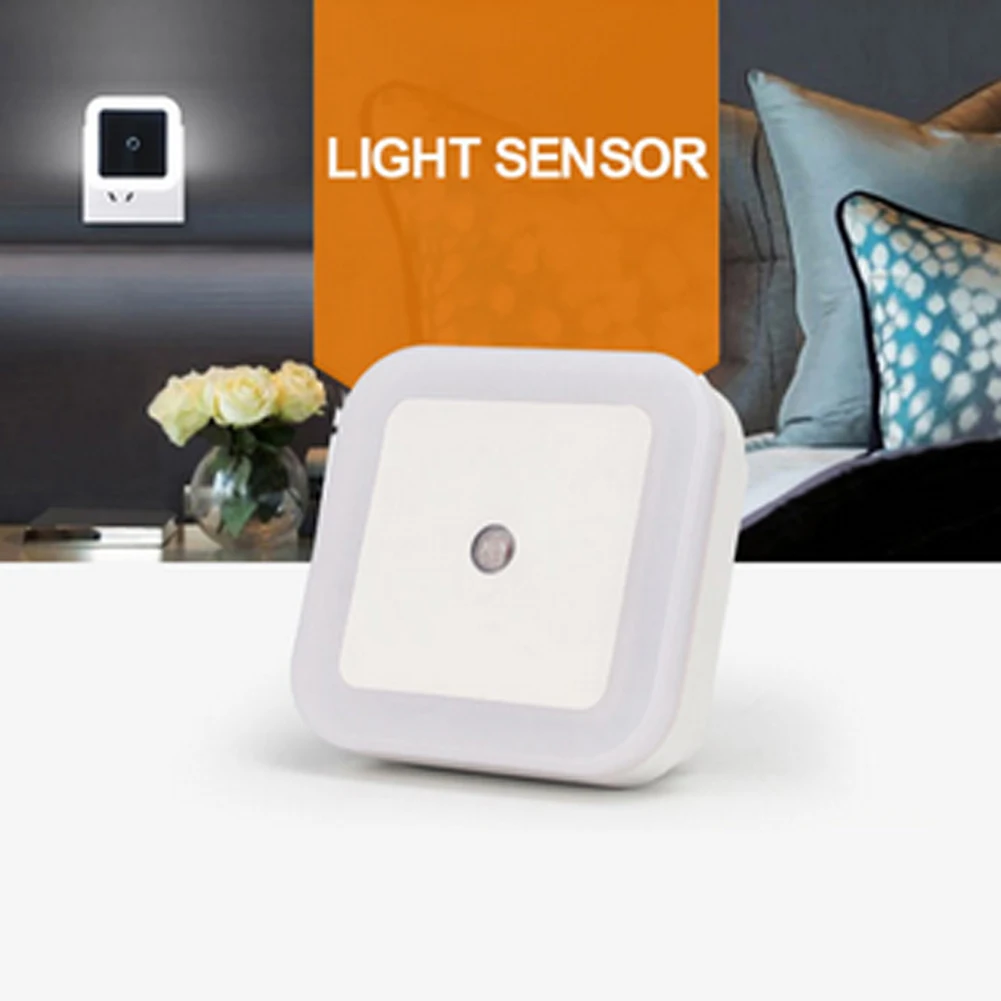 

LED Night Light Wireless Sensor Control Mini Light 110V 220V EU US Plug Nightlight Lamp Children Kids Living Room Bedroom Lamp