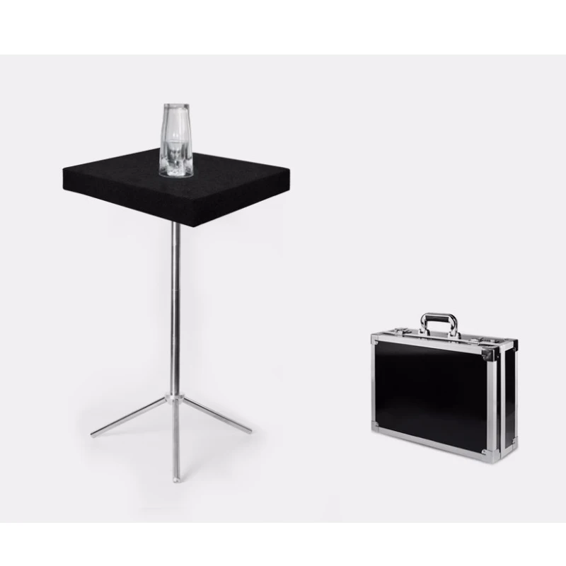 Волшебные трюки 4 монеты в стеклянном футляре с футляром для переноски