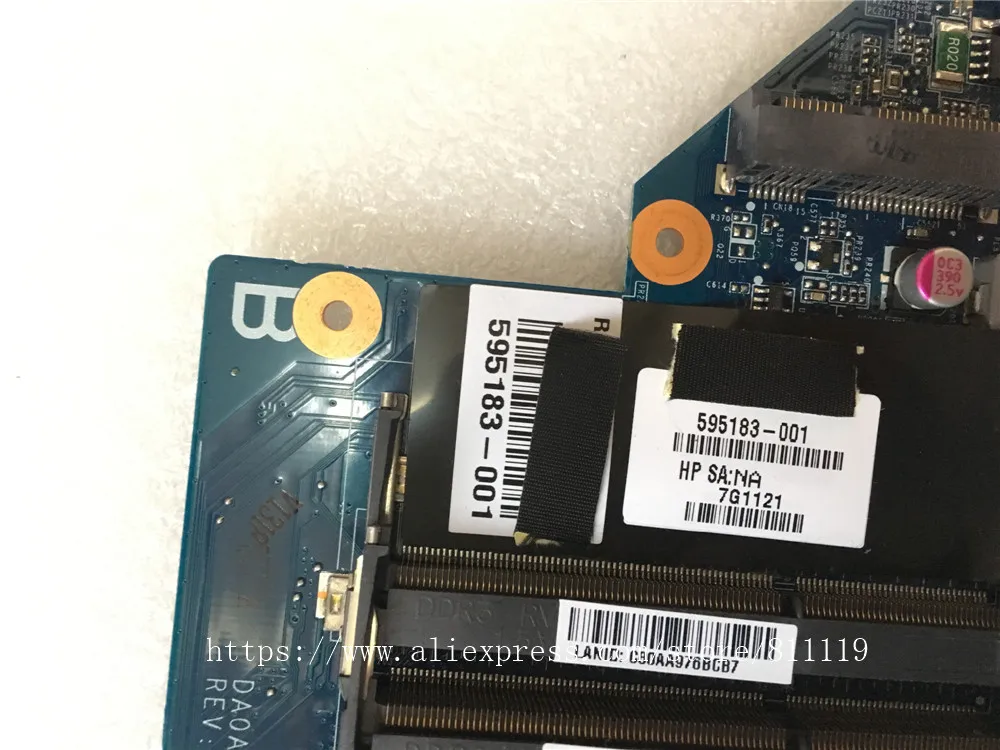 yourui для hp cq42 g42 cq62 g62 материнская плата