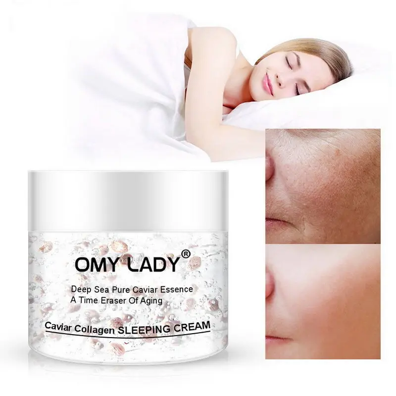

Caviar Collagen Sleep Cream Moisturizes Restores Skin Elasticity Brightens Firms Skin SSwell